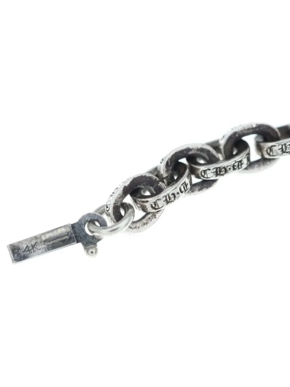 Chrome Hearts Paper Chain 18 Necklace Silver